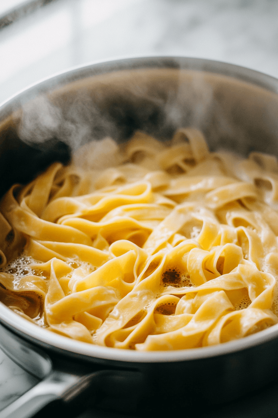 Vegan Sun-Dried Tomato Fettuccine with Creamy Coconut Sauce