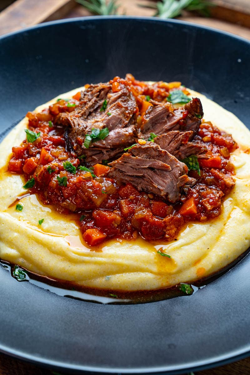 Italian Pot Roast (Stracotto) with Tomato Herb Braising Sauce