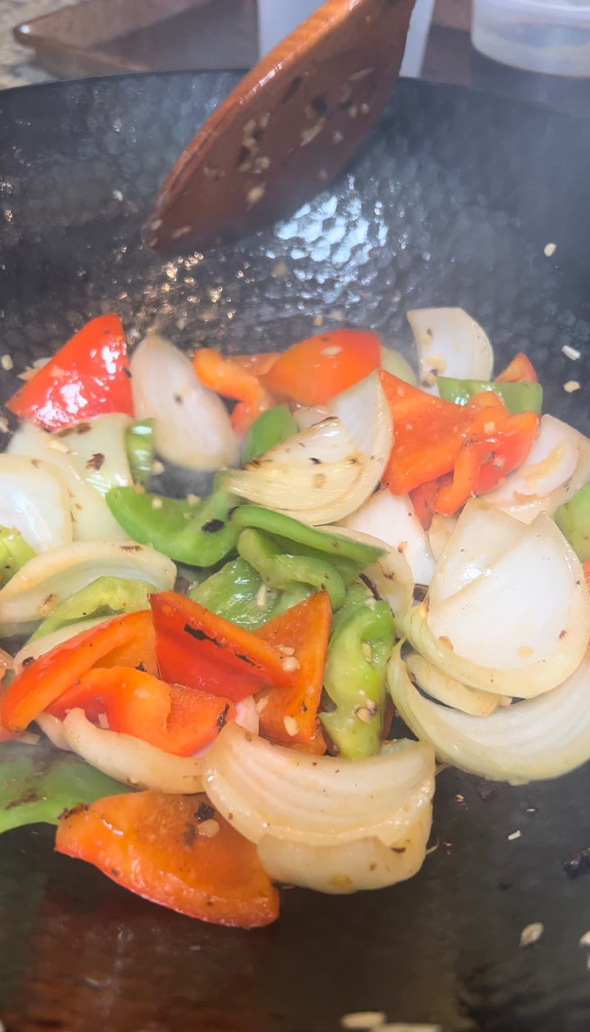 Black Pepper Beef with Crisp Bell Peppers and Peppery Stir-Fry Sauce