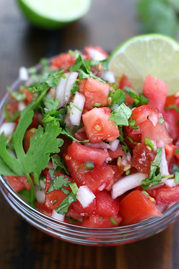 Pico de Gallo with Crisp Tomatoes and Bright Lime