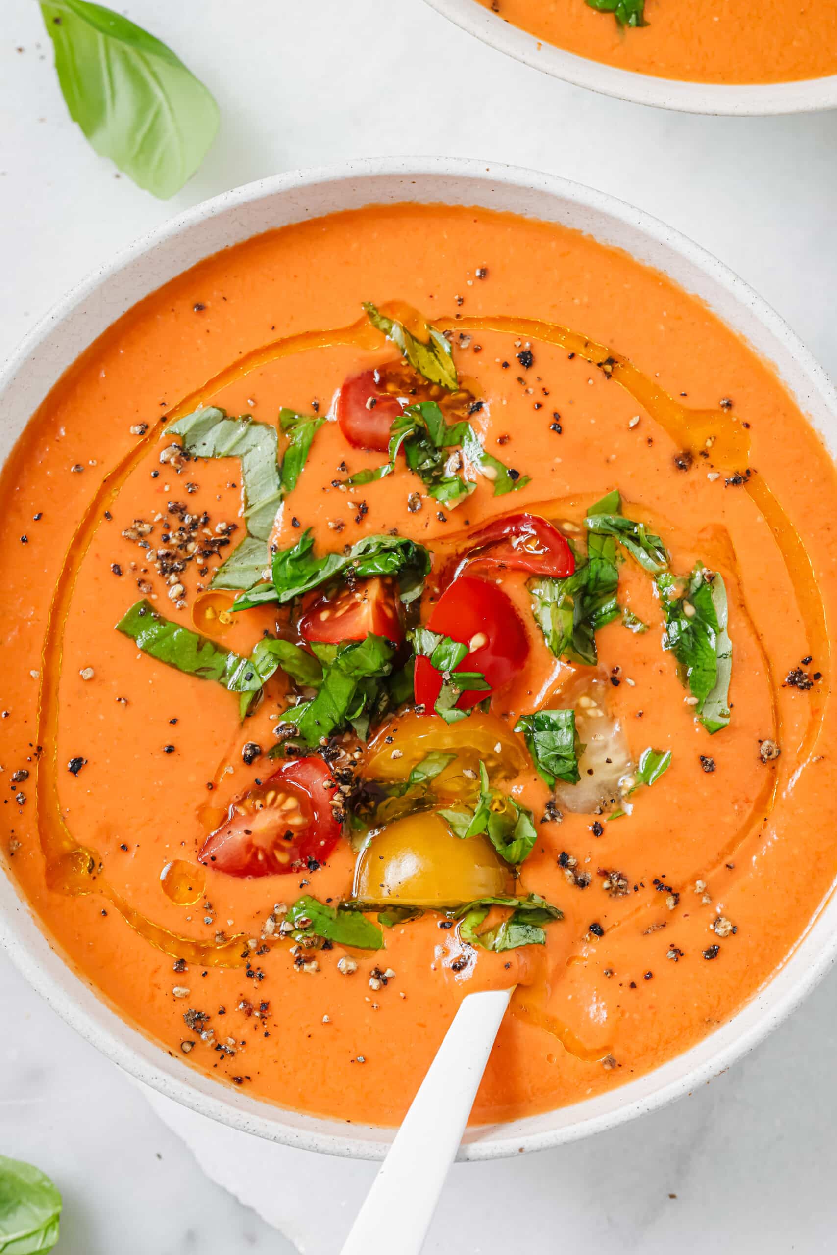 Fresh Tomato Gazpacho with Cucumber: Smooth Chilled Summer Soup