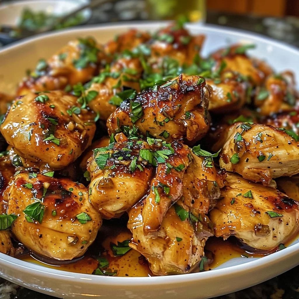 Garlic Butter Chicken: Tender Chicken Breasts in Rich Garlic Sauce