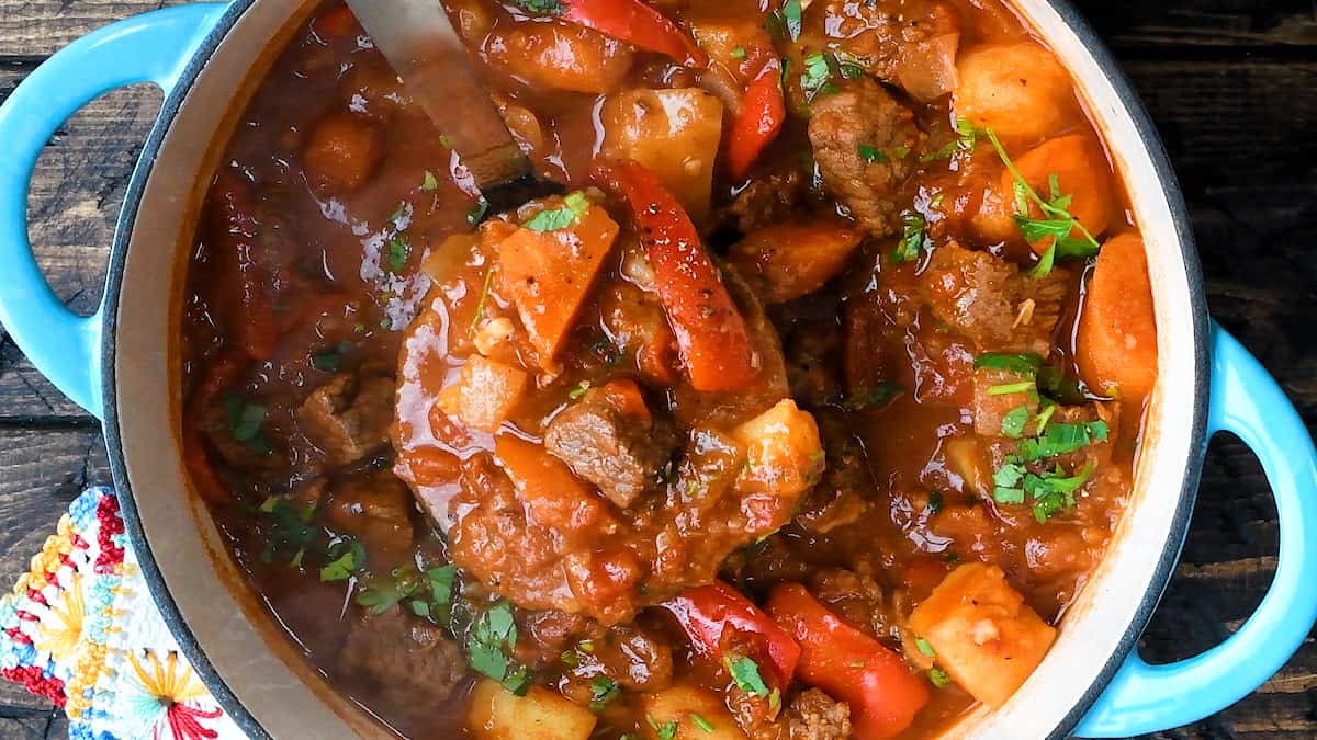 Hungarian Goulash: Make-Ahead Beef Stew with Sweet Paprika