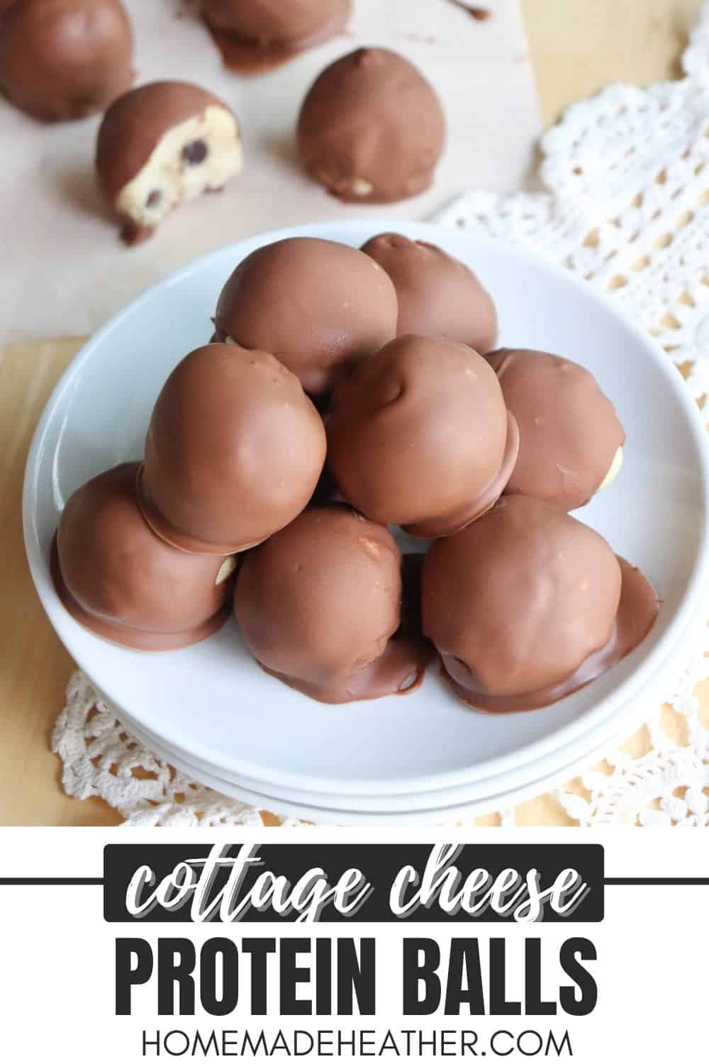 Cottage Cheese Protein Balls: Smooth, Sweet Snack Packed with Protein