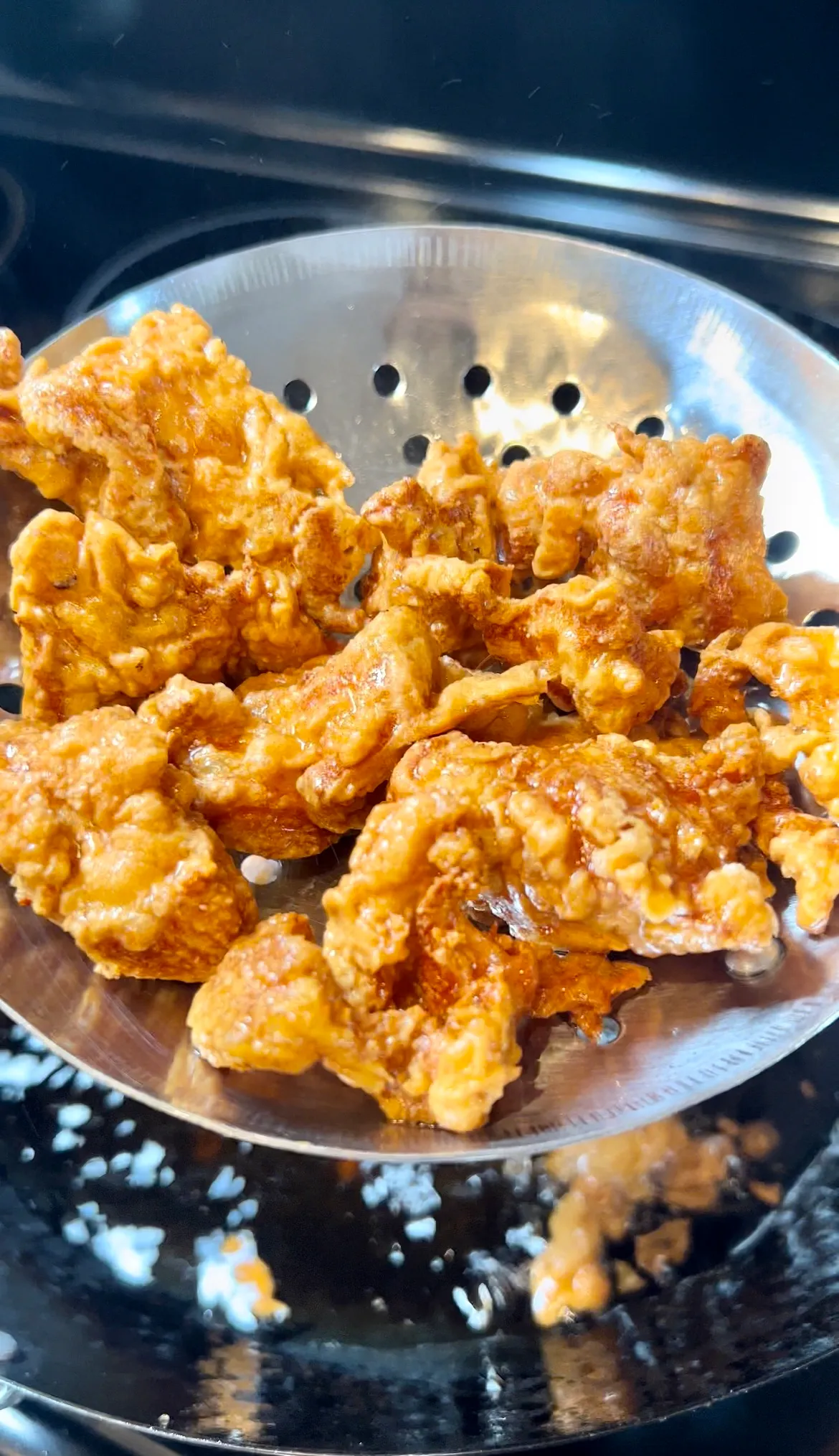 Sesame Chicken with Crispy Battered Chicken and Sweet Sesame Glaze