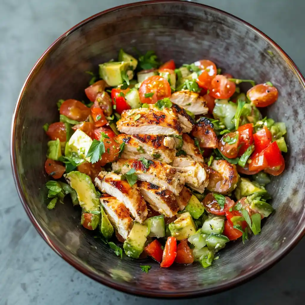 Healthy Avocado Chicken Salad: Creamy, Protein-Packed Delight