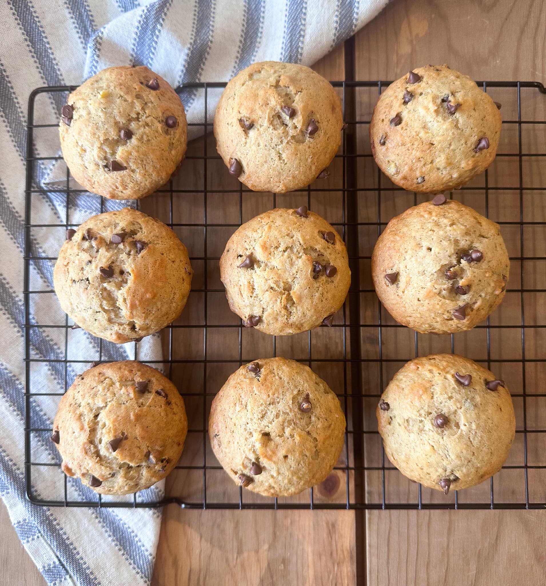 Chocolate Chip Banana Muffins: Soft, Sweet Breakfast Treats