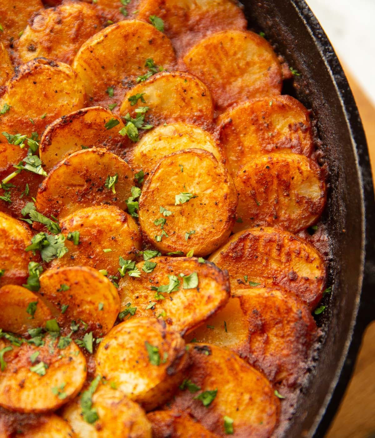 Chilli Beef Hotpot with Tender Baby Potato Topping