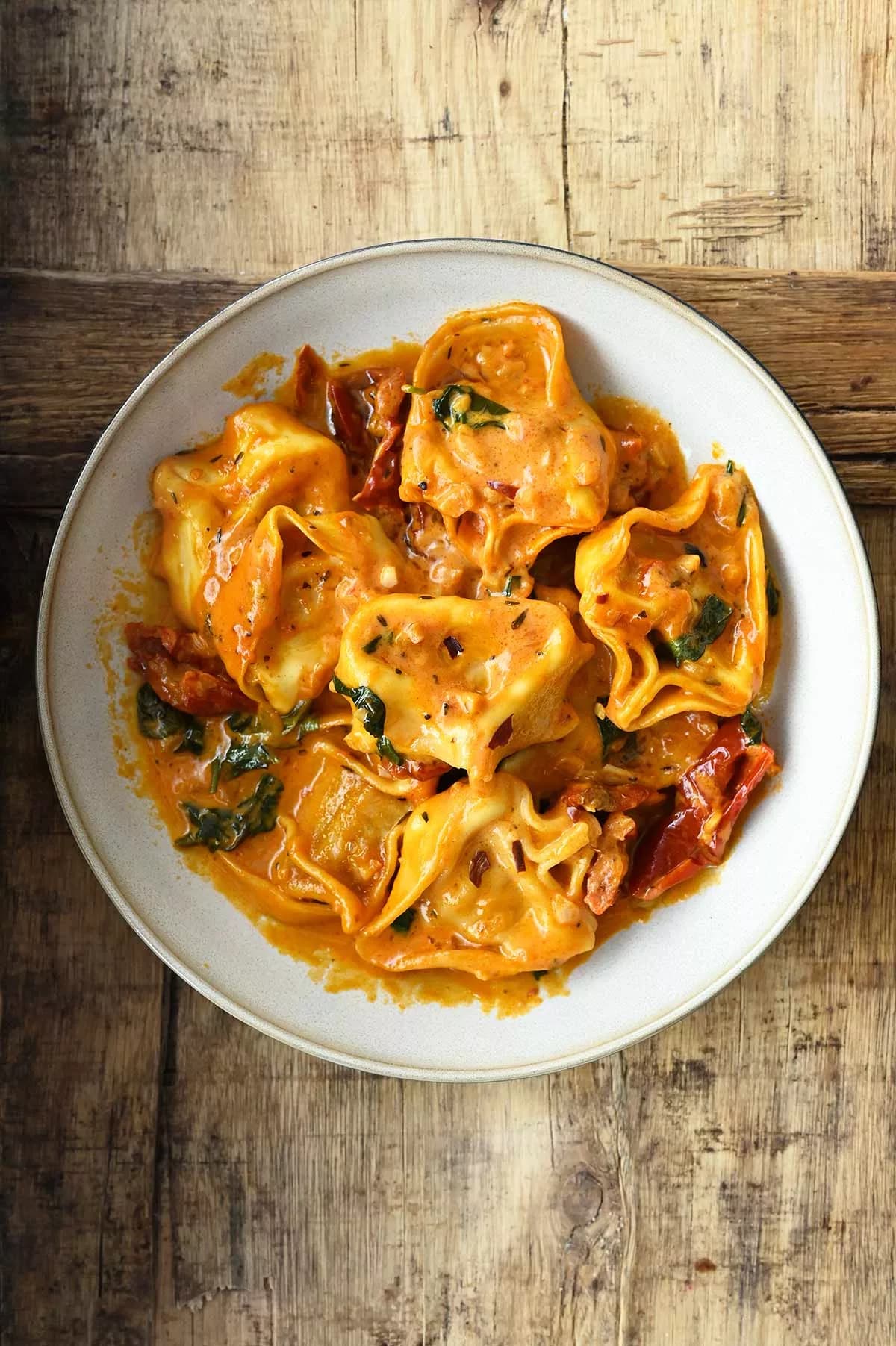 One-Pot Marry Me Tortellini With Creamy Sun-Dried Tomato Sauce