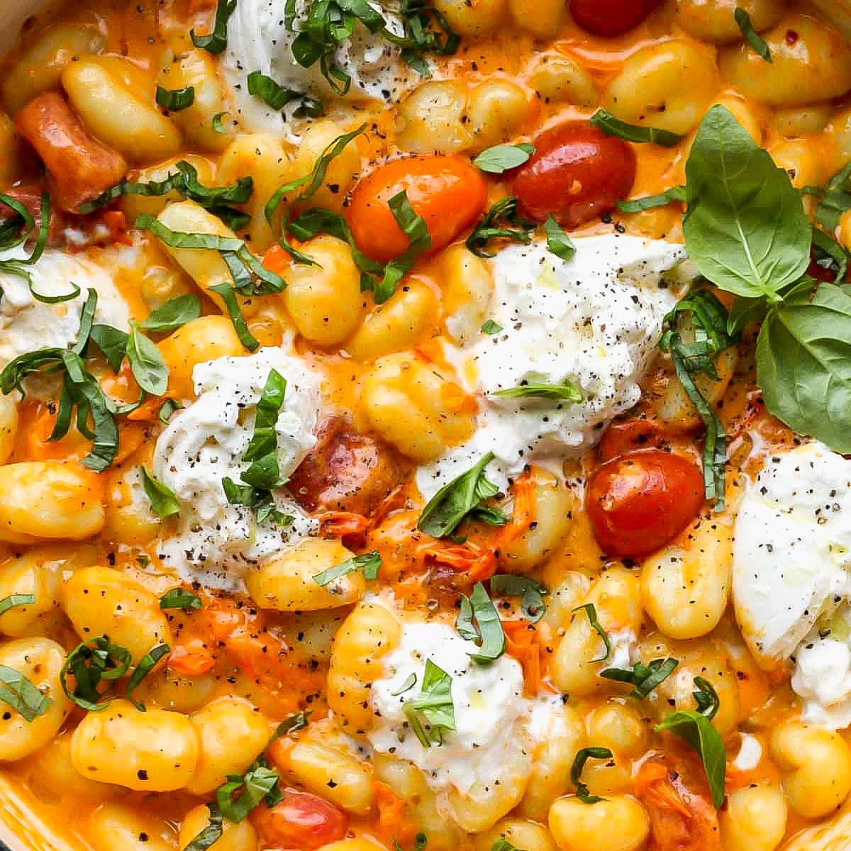 Creamy Tomato Gnocchi with Burrata: A 30-Minute Make-Ahead Dinner