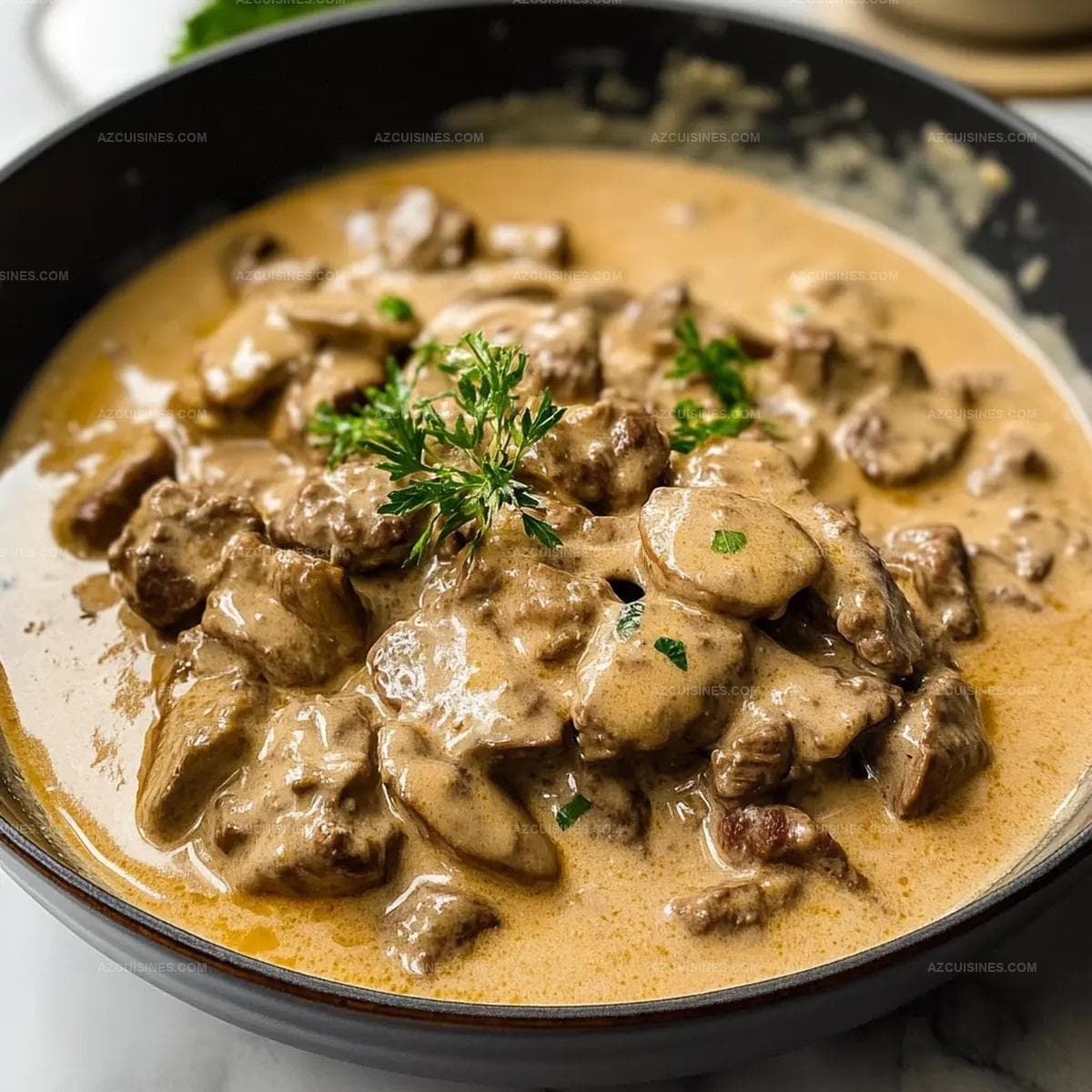 Gordon Ramsay's Beef Stroganoff: Creamy Comfort with a Gourmet Twist