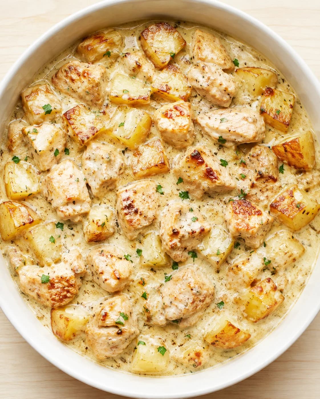 Garlic Parmesan Crockpot Chicken and Potatoes: Easy, Flavorful Weeknight Meal