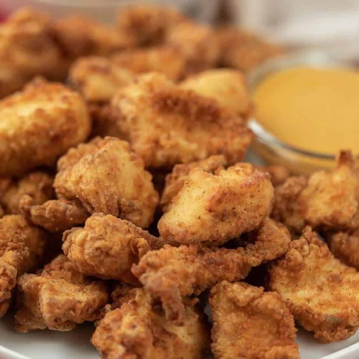 Copycat Chick-Fil-A Nuggets with Pickle Juice Marinade and Sweet Breading