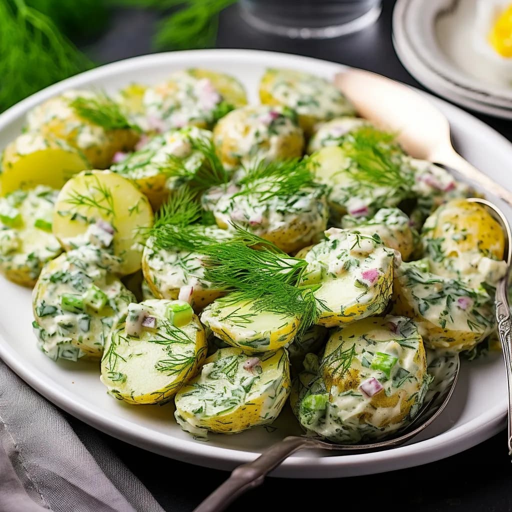 Dill Potato Salad: A Refreshing Side for Picnics and Gatherings