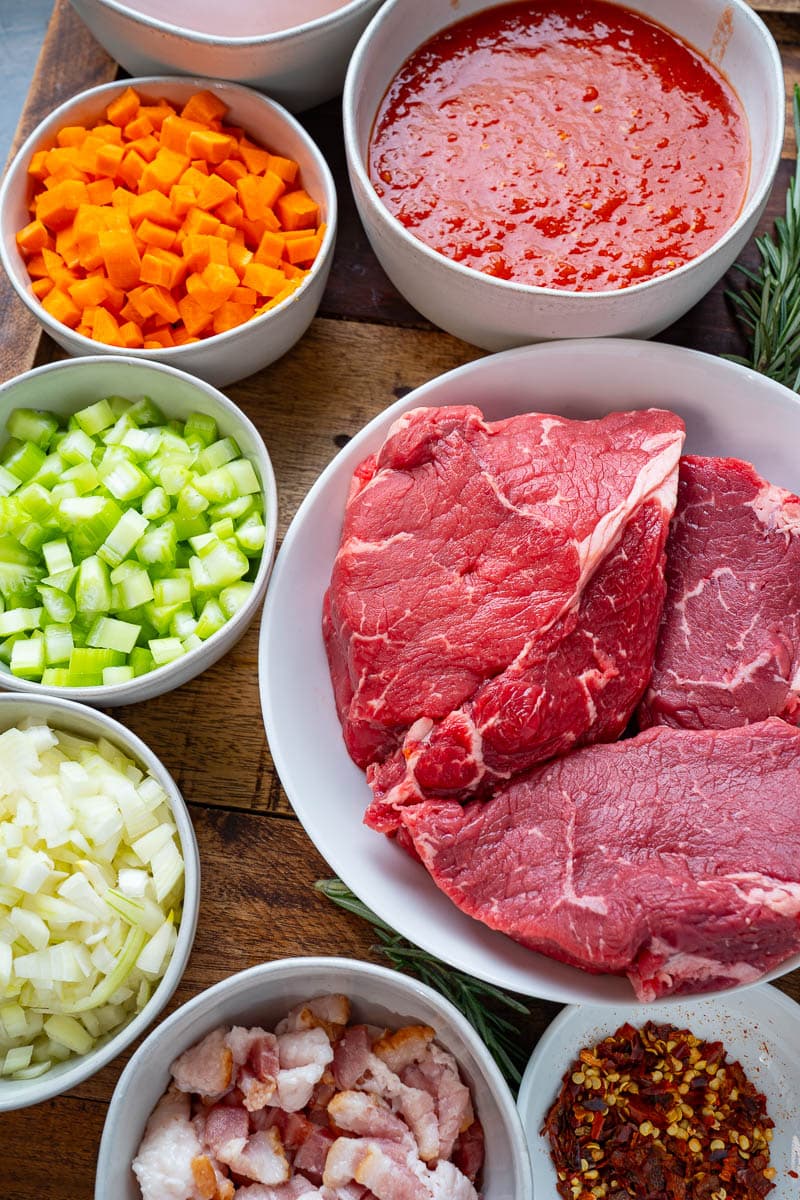 Italian Pot Roast (Stracotto) with Tomato Herb Braising Sauce