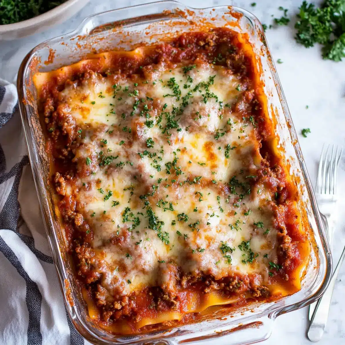 Easy Lasagna: Hearty Comfort Food for Family Dinners