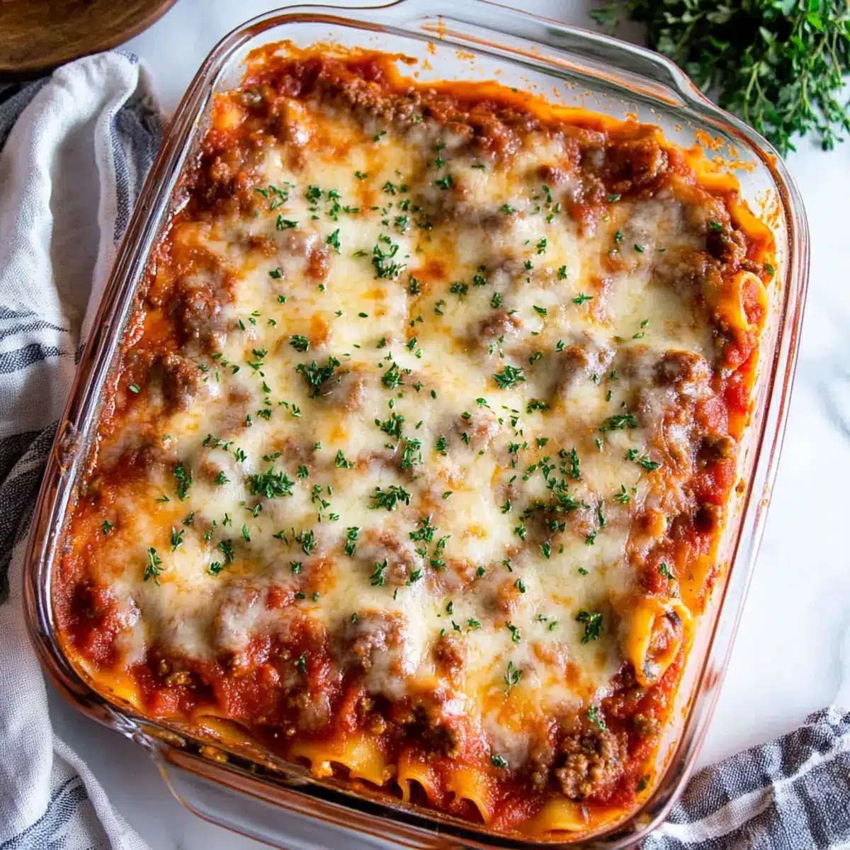 Easy Lasagna: Hearty Comfort Food for Family Dinners