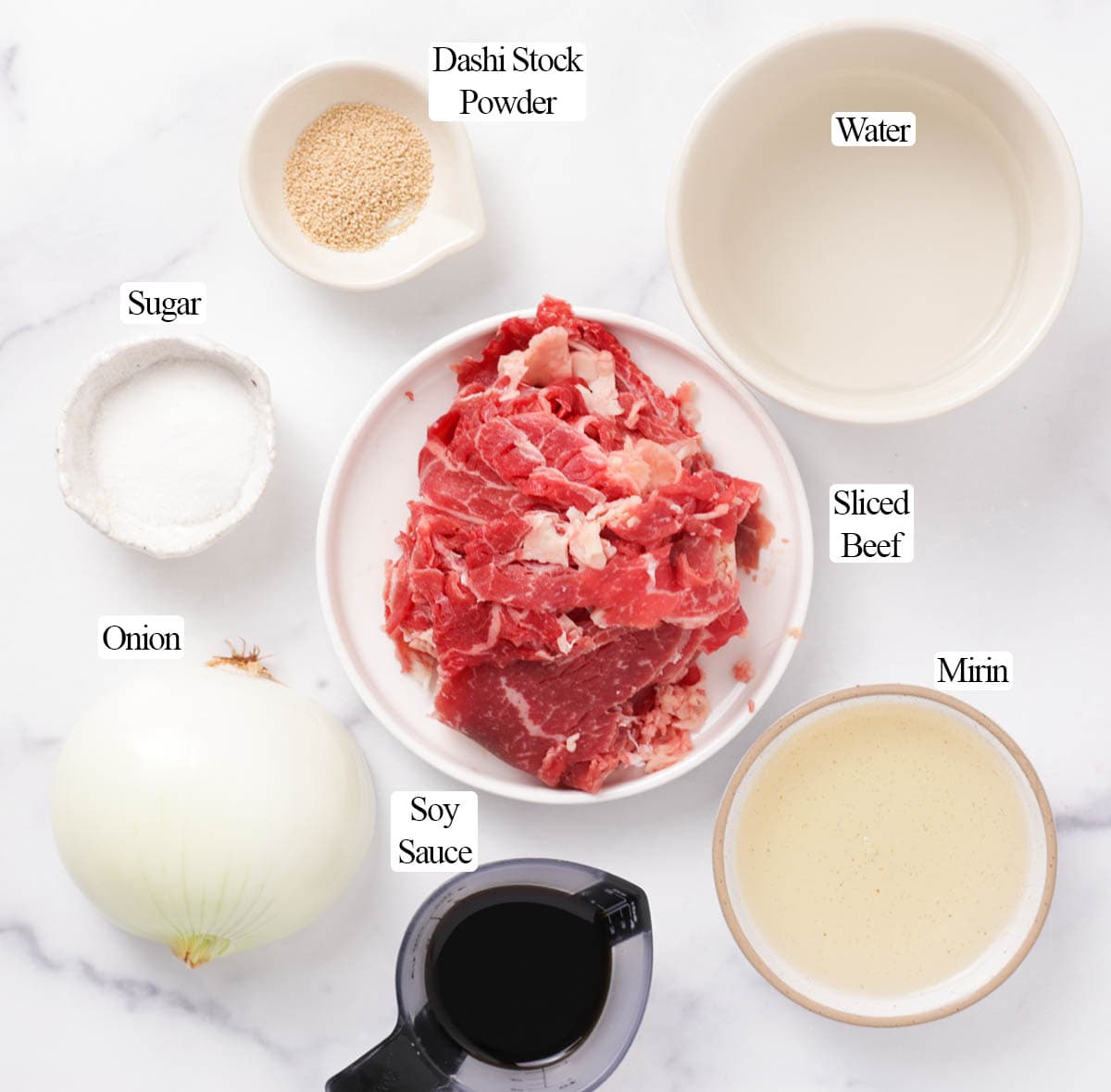 Gyudon: Japanese Beef Bowl with Sweet-Savory Onion Sauce