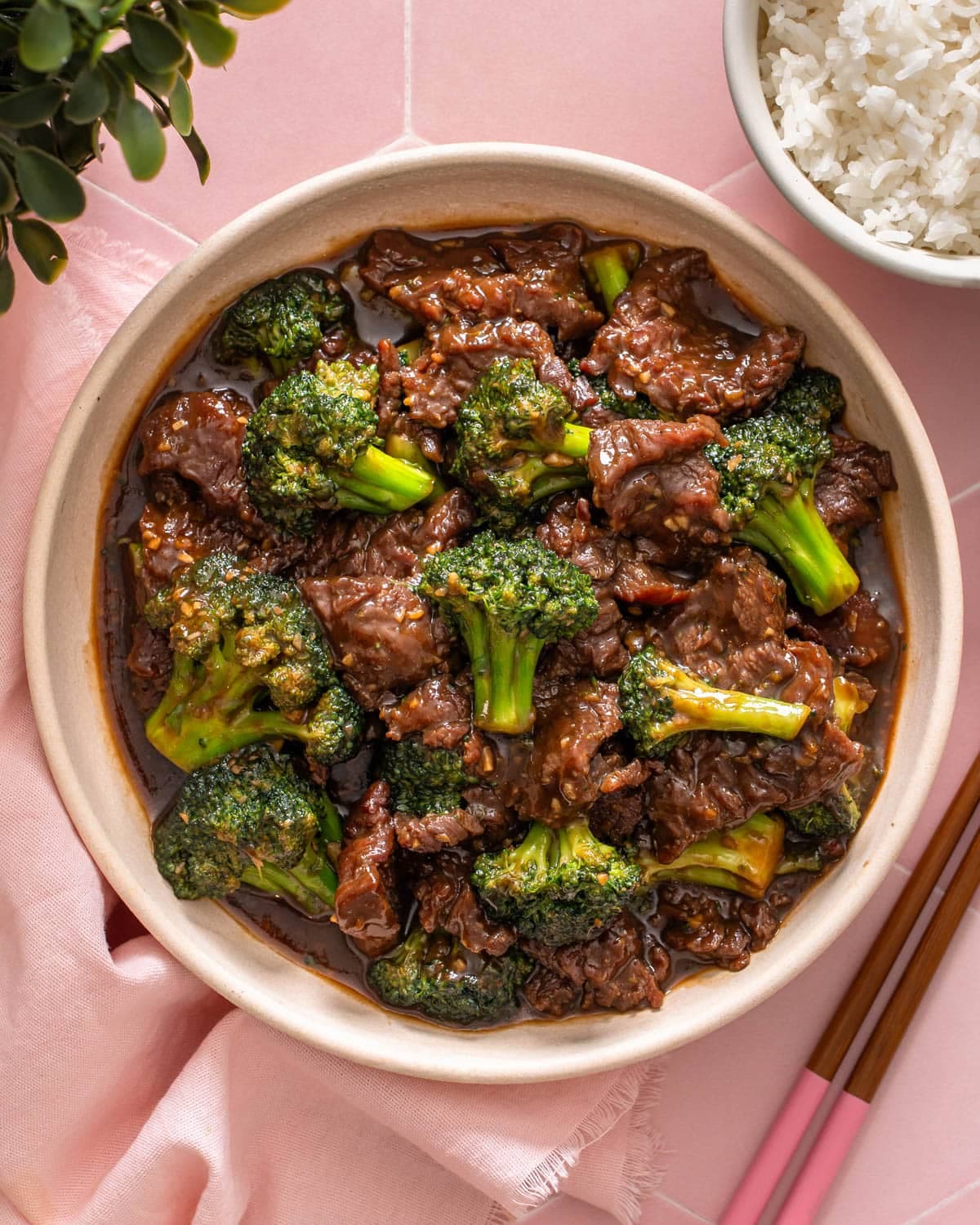 Chinese Beef And Broccoli With Savory Brown Sauce