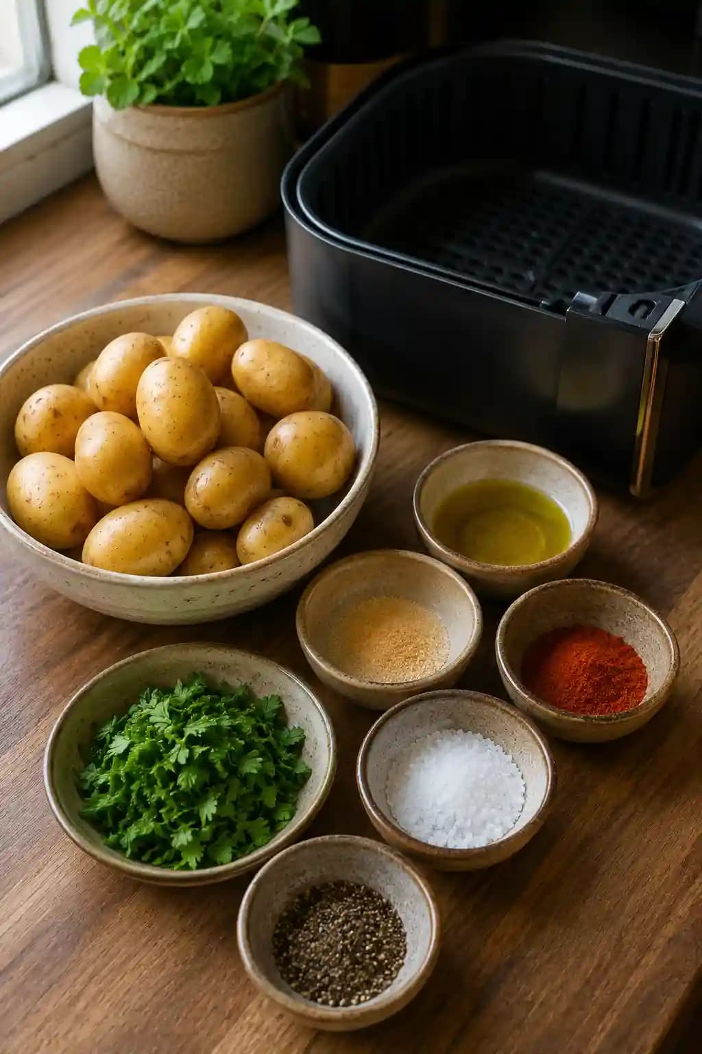 Crispy Air Fryer Potatoes: Quick, Easy, and Perfectly Seasoned