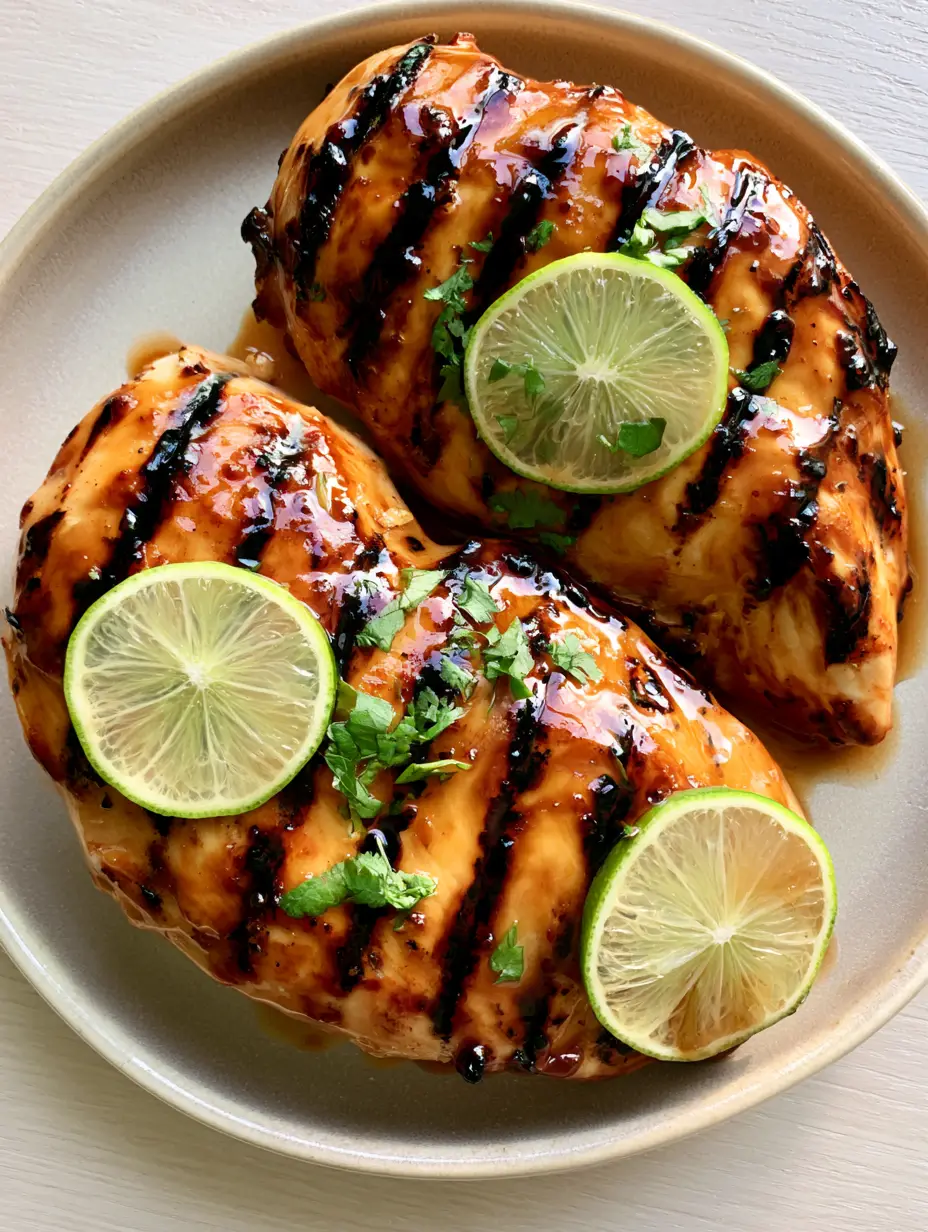 Key West Grilled Chicken with Honey-Lime Soy Glaze