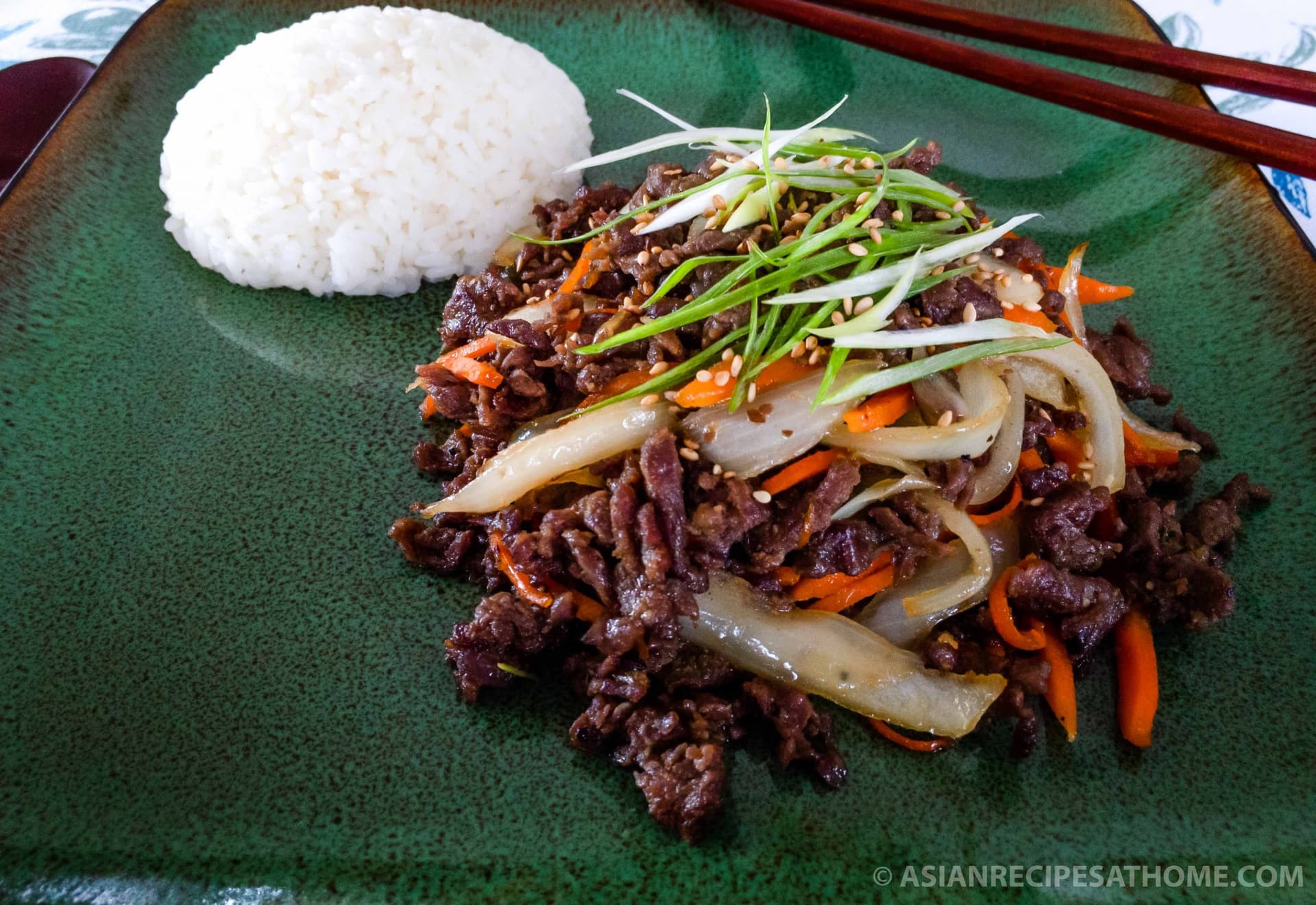 Easy Beef Bulgogi with Paper-Thin Ribeye and Caramelized Marinade