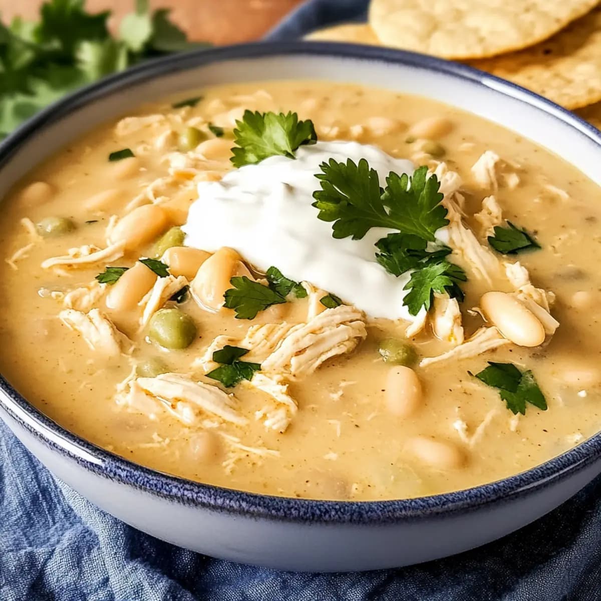 Crockpot Creamy White Chicken Chili: Hearty Comfort in a Bowl