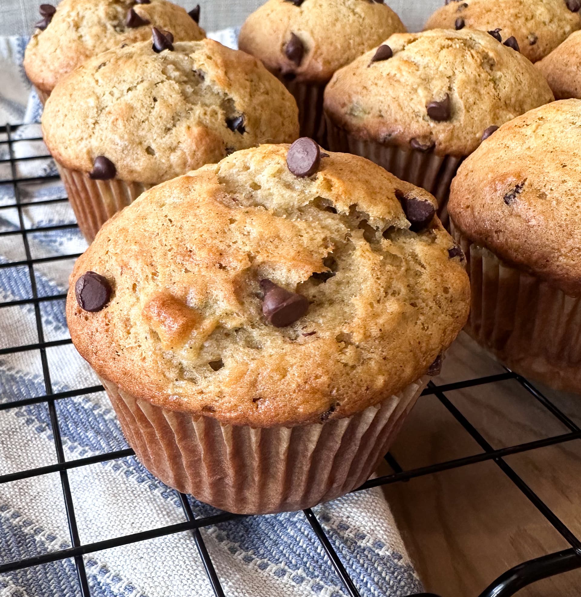 Chocolate Chip Banana Muffins: Soft, Sweet Breakfast Treats