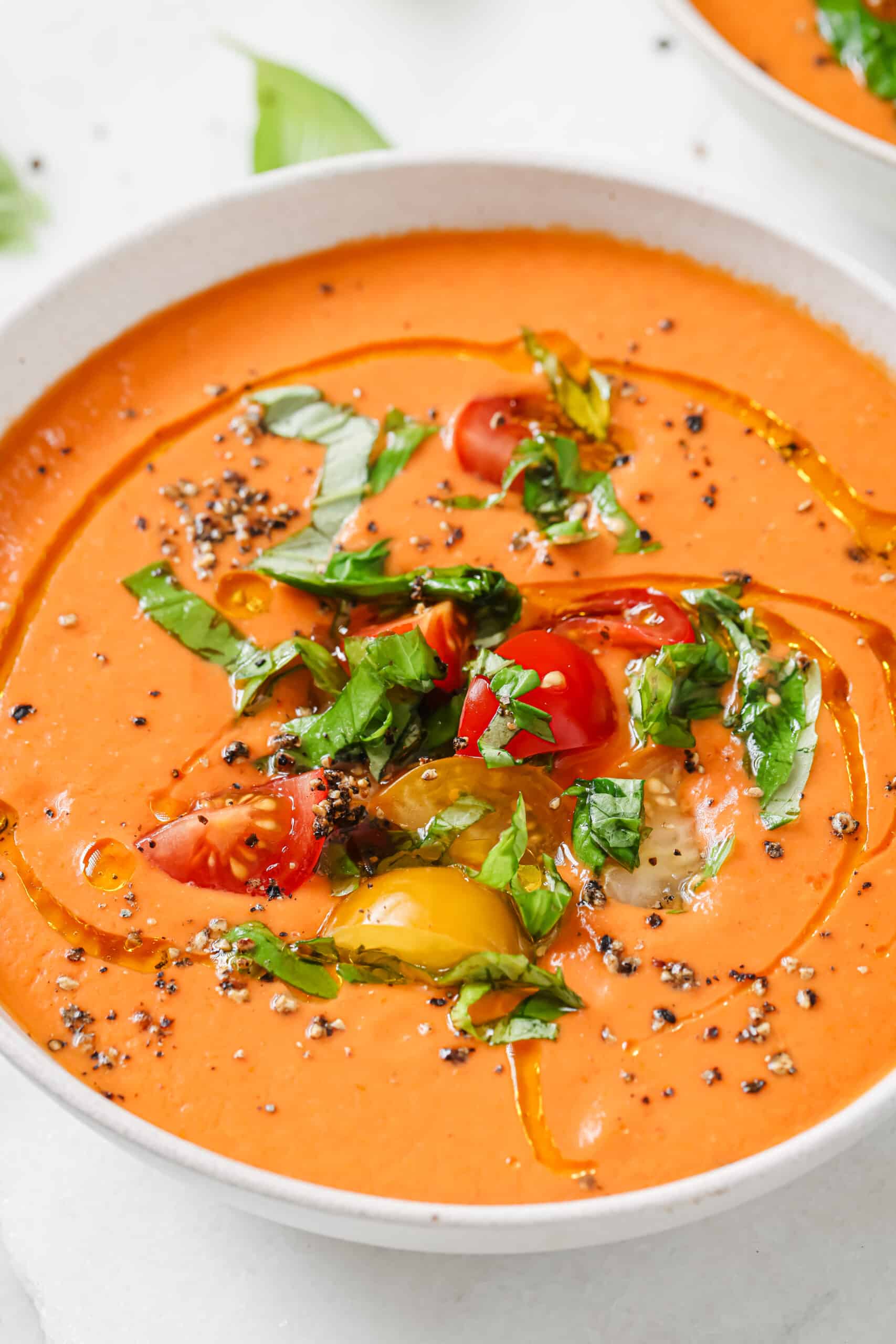 Fresh Tomato Gazpacho with Cucumber: Smooth Chilled Summer Soup