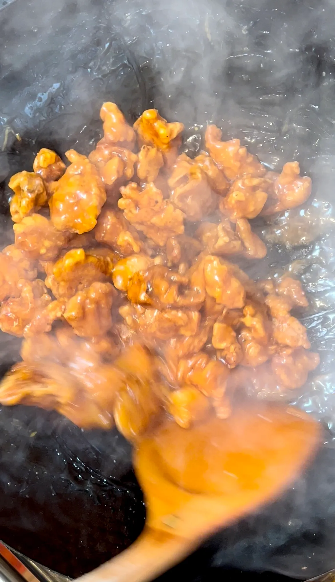 Orange Chicken with Crisp Double-Fried Chicken and Fresh Orange Sauce
