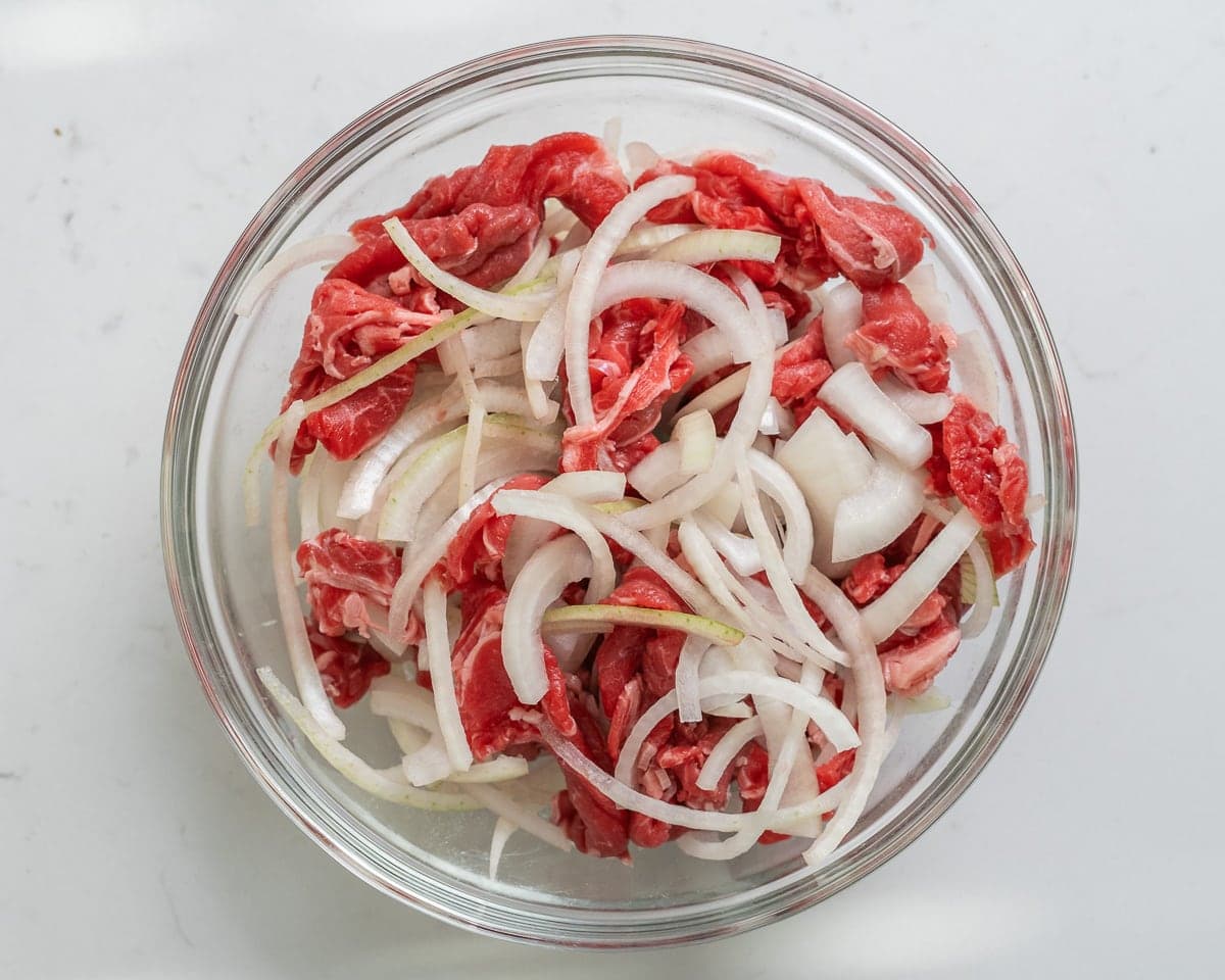 Korean Beef Bulgogi with Sweet-Savory Pear Marinade