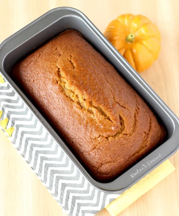 Pumpkin Bread with Soft Crumb and Warm Cinnamon Nutmeg Spice