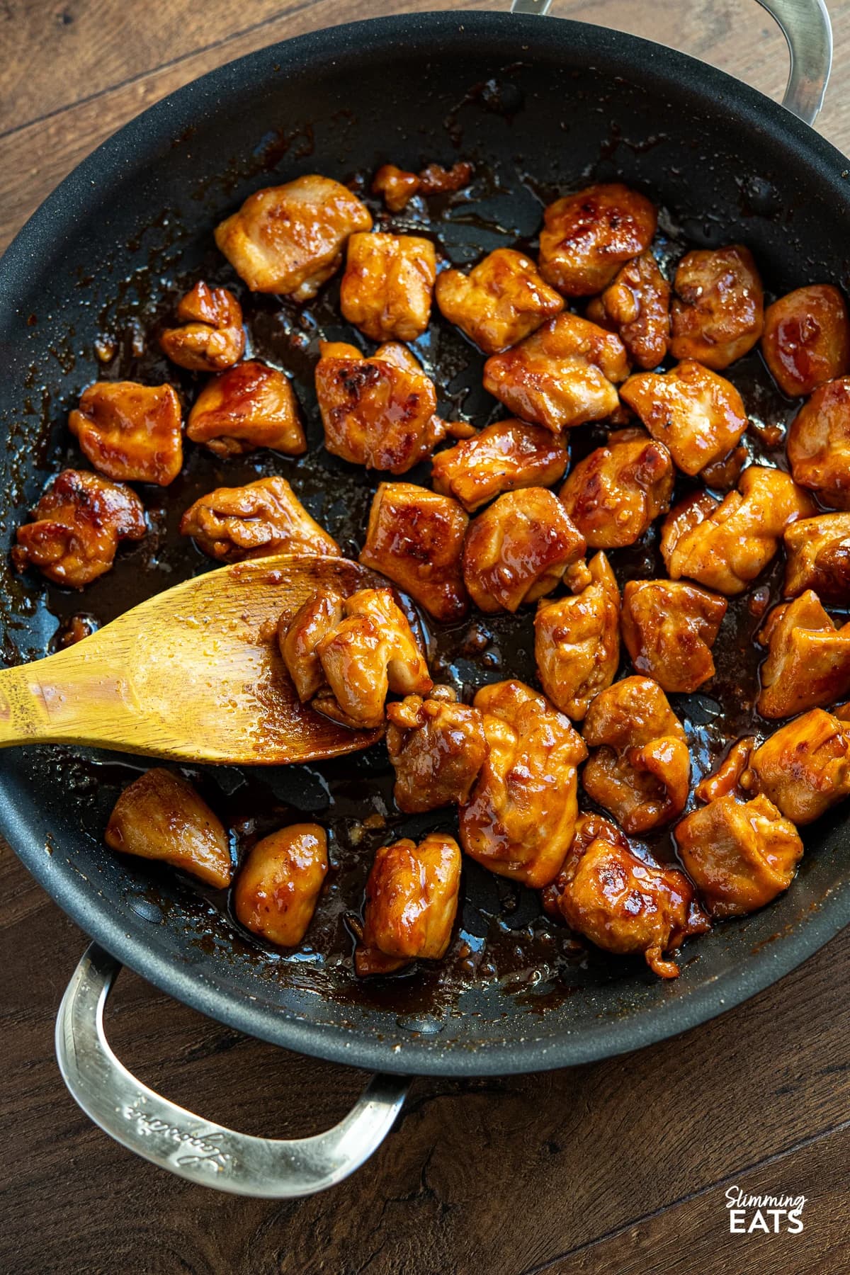 Hawaiian Chicken Poke Bowl with Sticky Chicken, Pineapple, and Spicy Mayo